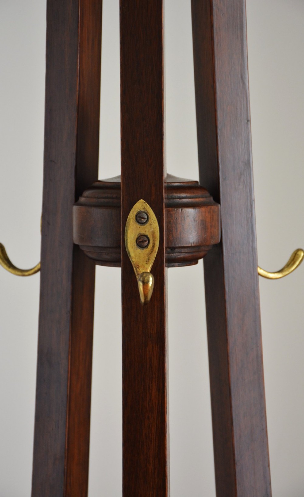 Antique English Arts And Crafts Coat Stand Hall Stand View VII