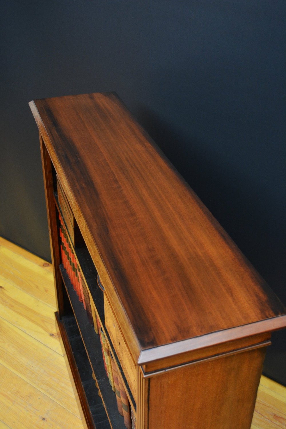 Edwards And Roberts Walnut Open Bookcase View VI