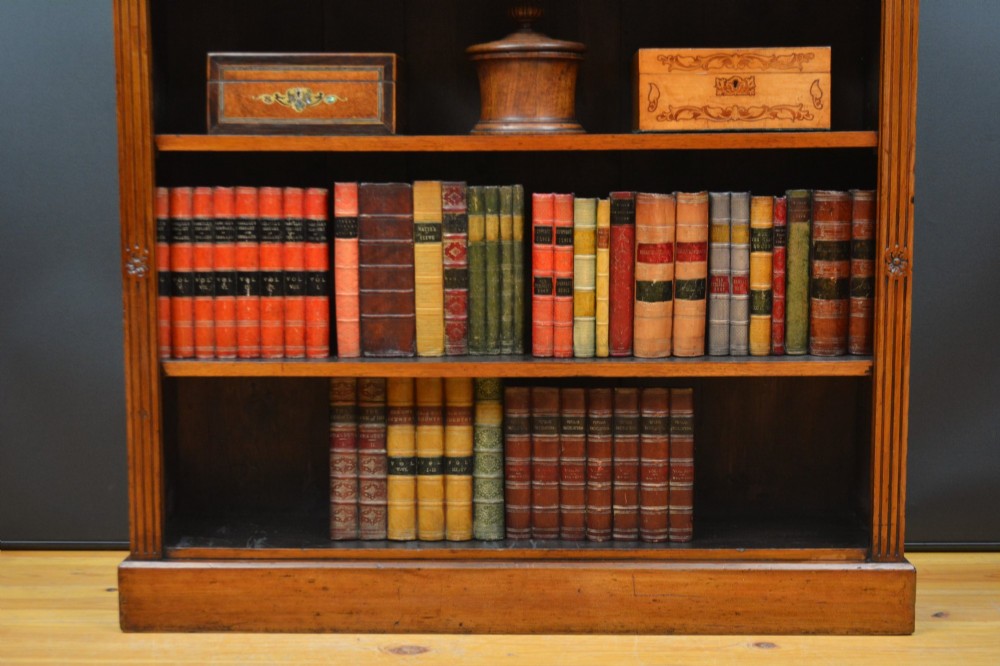 Edwards And Roberts Walnut Open Bookcase View IX