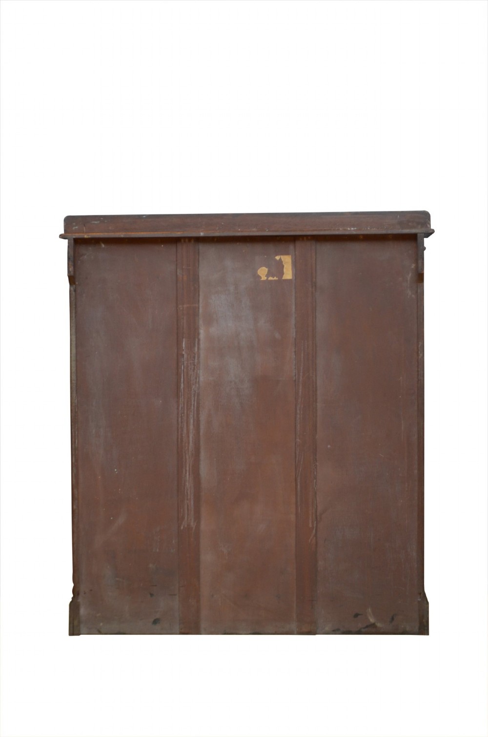 English Edwardian Walnut Open Bookcase C1900s View XV