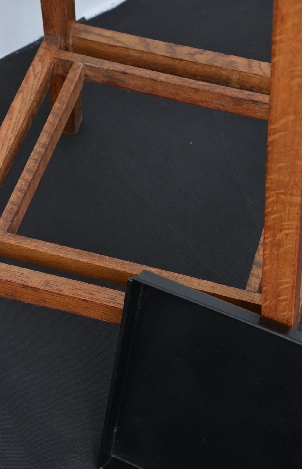 English Arts & Crafts Oak Coat Stand by Astrola View VII