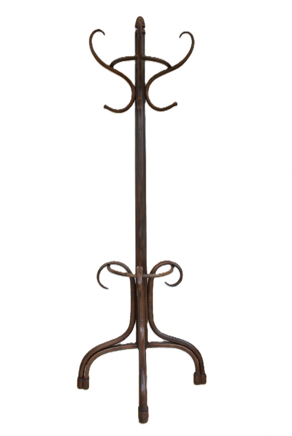Half Round Bentwood Coat Stand, Thonet Style Hall Stand