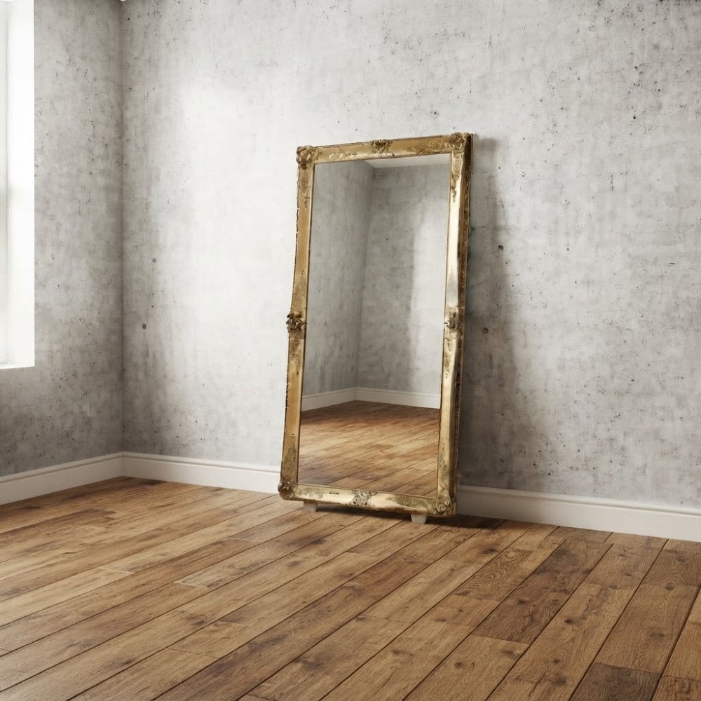 French Chateau Full Length Leaner Mirror 207x104cm
