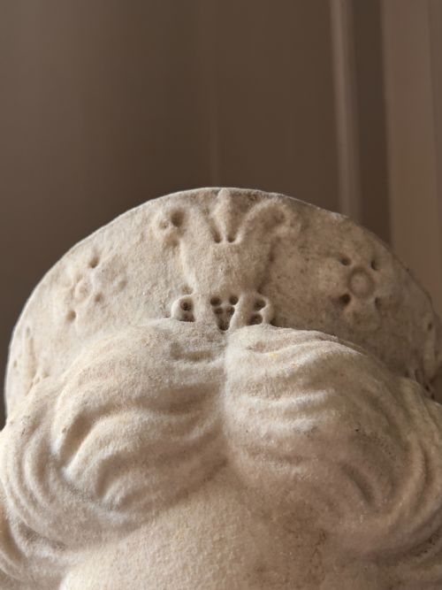 RARE 17TH CENTURY MARBLE HEAD OF JUNO ITALIAN SCULPTURE - ADDITIONAL PHOTO 6