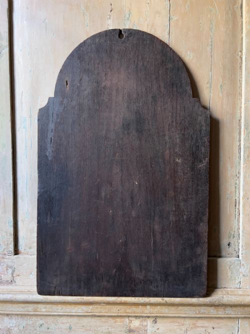 A RARE LOUIS XIV OAK CHIMNEY BOARD C1700 - ADDITIONAL PHOTO 1