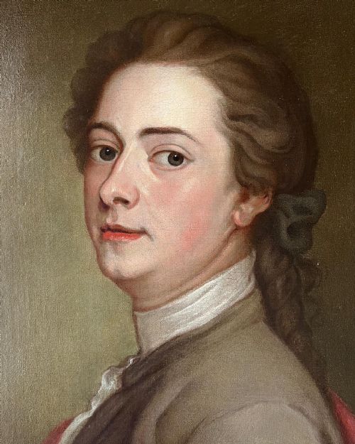 MARCELLUS LAROON PORTRAIT OF JAMES MACARDELL OIL ON CANVAS - ADDITIONAL PHOTO 1