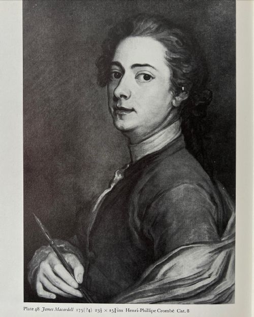MARCELLUS LAROON PORTRAIT OF JAMES MACARDELL OIL ON CANVAS - ADDITIONAL PHOTO 3