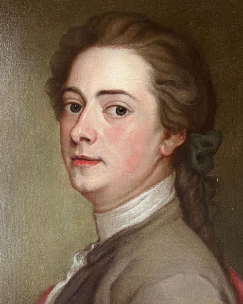 MARCELLUS LAROON PORTRAIT OF JAMES MACARDELL OIL ON CANVAS - ADDITIONAL PHOTO 6