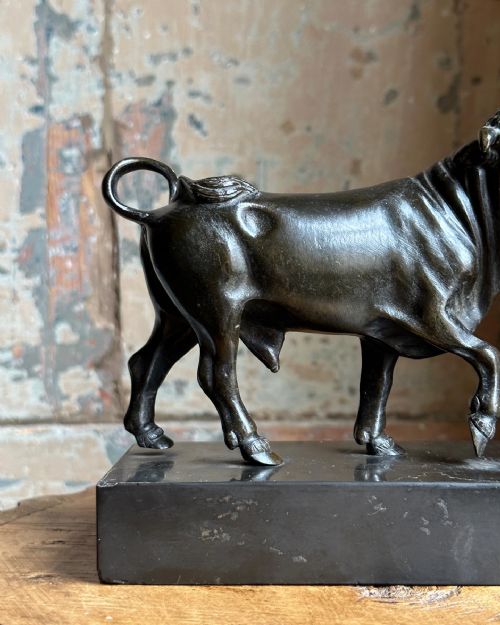 AFTER GIAMBOLOGNA 15291608 A 17TH CENTURY BRONZE PACING BULL - ADDITIONAL PHOTO 2
