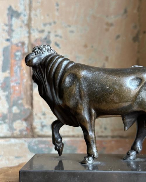 AFTER GIAMBOLOGNA 15291608 A 17TH CENTURY BRONZE PACING BULL - ADDITIONAL PHOTO 4