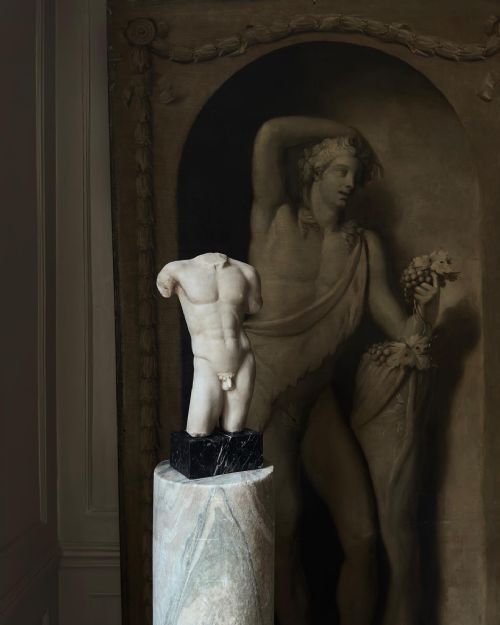 A GRAND TOUR MARBLE TORSO OF AN ATHLETE AFTER THE ANTIQUE - ADDITIONAL PHOTO 2