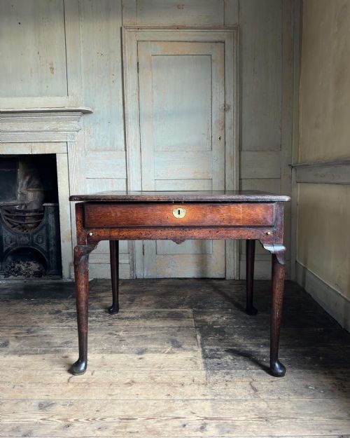 an 18th century oak architects table c1740 - CATEGORY: ANTIQUE TABLES - DATED 