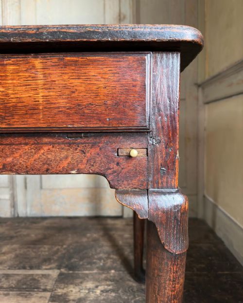 AN 18TH CENTURY OAK ARCHITECTS TABLE C1740 - ADDITIONAL PHOTO 2