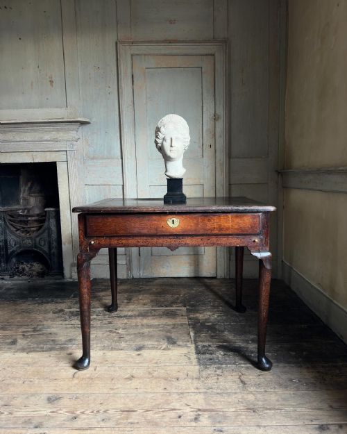 AN 18TH CENTURY OAK ARCHITECTS TABLE C1740 - ADDITIONAL PHOTO 5
