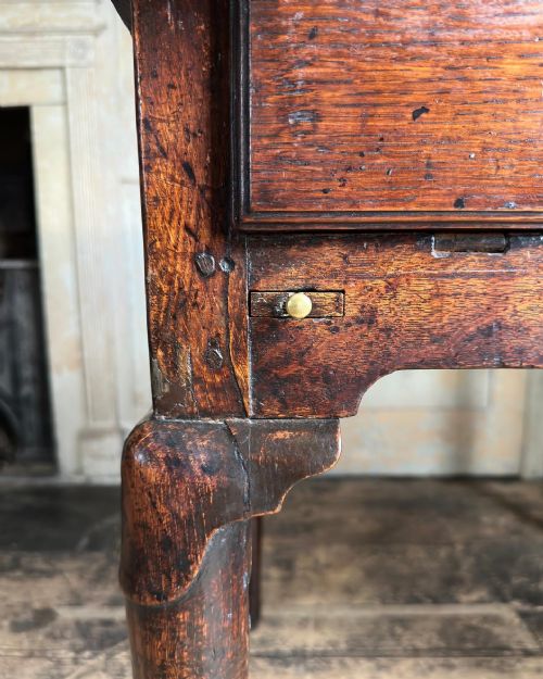 AN 18TH CENTURY OAK ARCHITECTS TABLE C1740 - ADDITIONAL PHOTO 7
