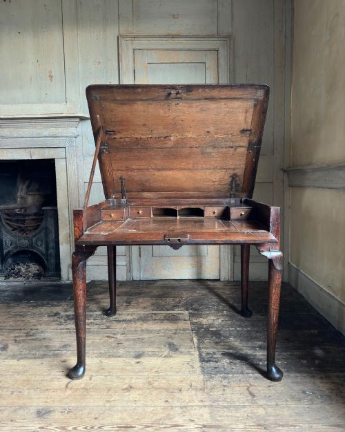 AN 18TH CENTURY OAK ARCHITECTS TABLE C1740 - ADDITIONAL PHOTO 9