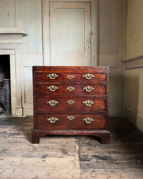 a george ii mahogany chest of drawers in the manner of giles grendey c1740 - CATEGORY: ANTIQUE CHEST OF DRAWERS - DATED 
