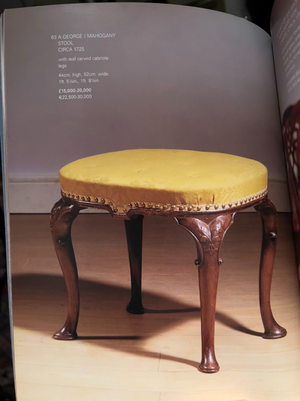 A Rare 18th Century Walnut Stool, C.1720 View II