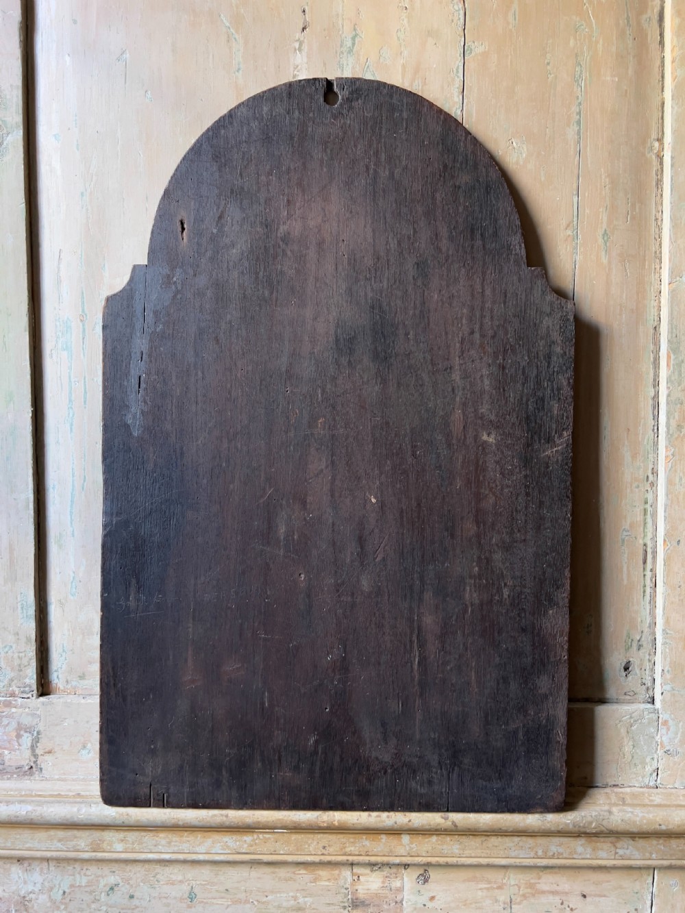 A rare Louis XIV oak chimney board, c.1700 View II