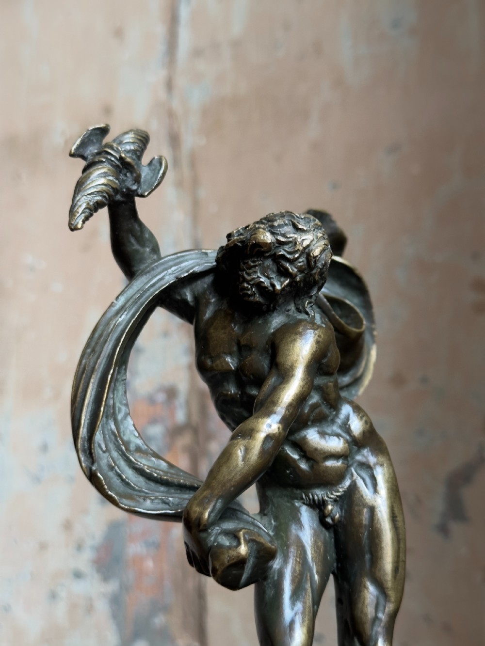 A rare 18th century Italian bronze figure of Jupiter View II
