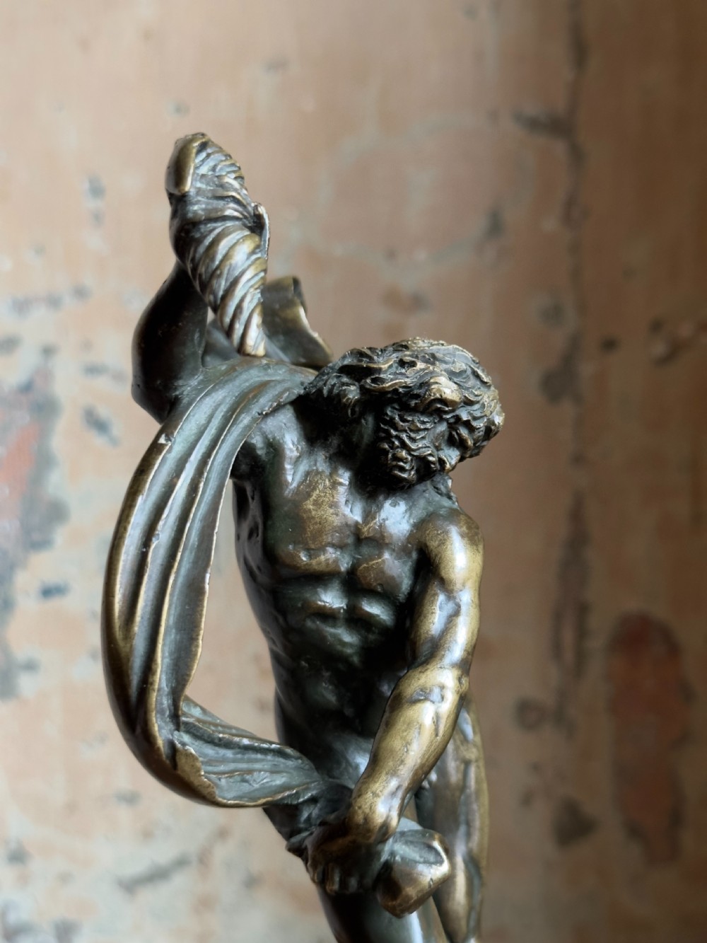 A rare 18th century Italian bronze figure of Jupiter View IV