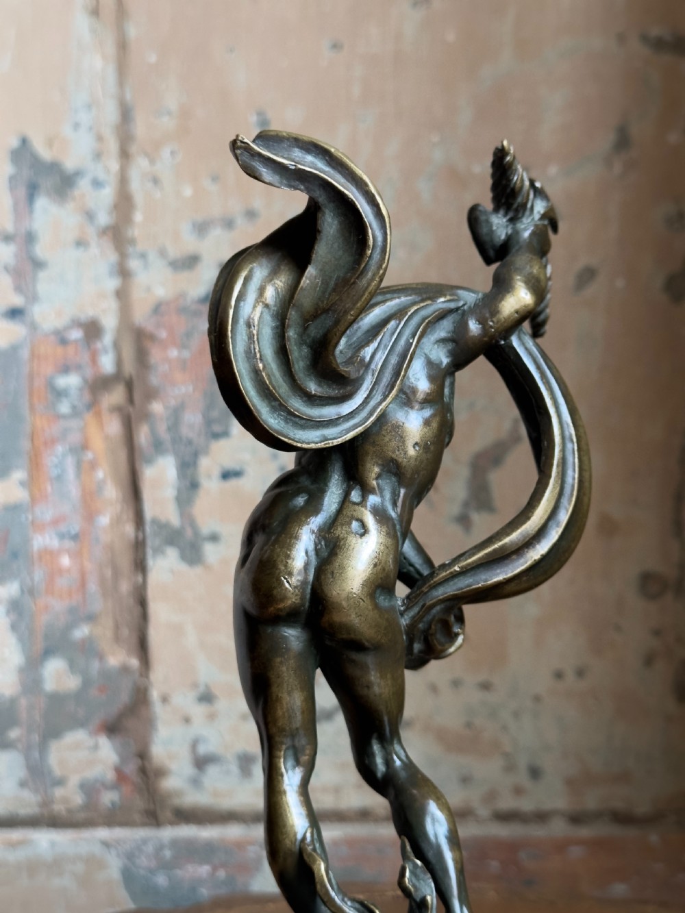 A rare 18th century Italian bronze figure of Jupiter View VI
