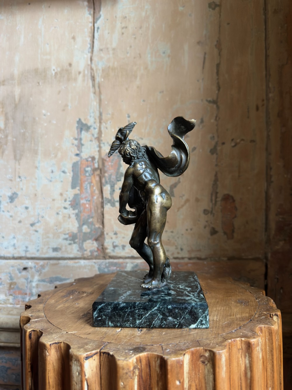 A rare 18th century Italian bronze figure of Jupiter View VIII