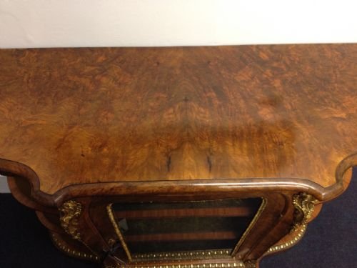fig 1. Victorian Walnut Credenza W.J.MANSELL