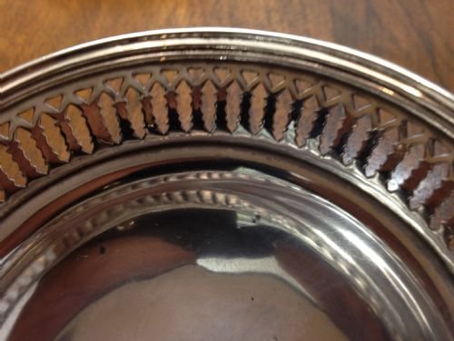 1930's Solid Silver Bon Bon Dish View IV