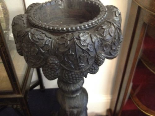 Victorian Colonial Style Hardwood Jardiniere Stand