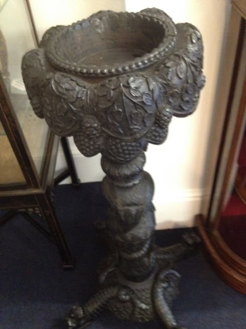fig 1. Victorian Colonial style Hardwood Jardiniere Stand