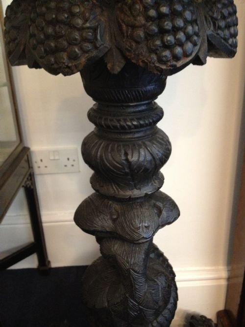 fig 2. Victorian Colonial style Hardwood Jardiniere Stand