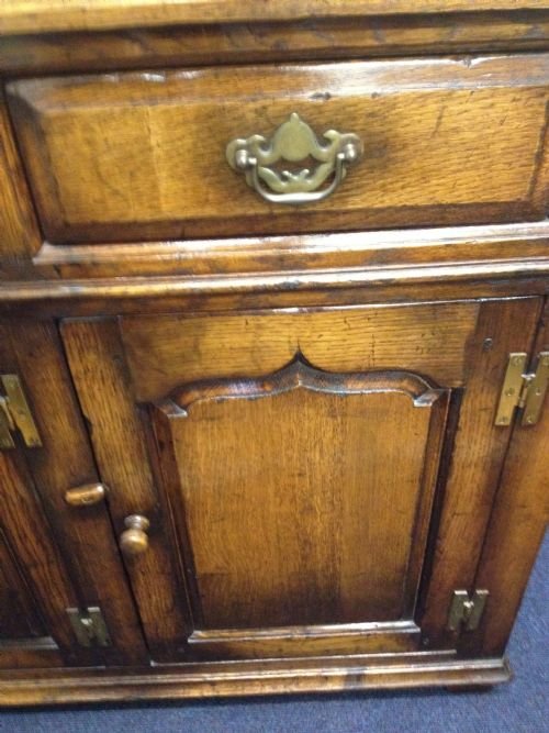fig 1. Solid Oak Georgian Style Dresser