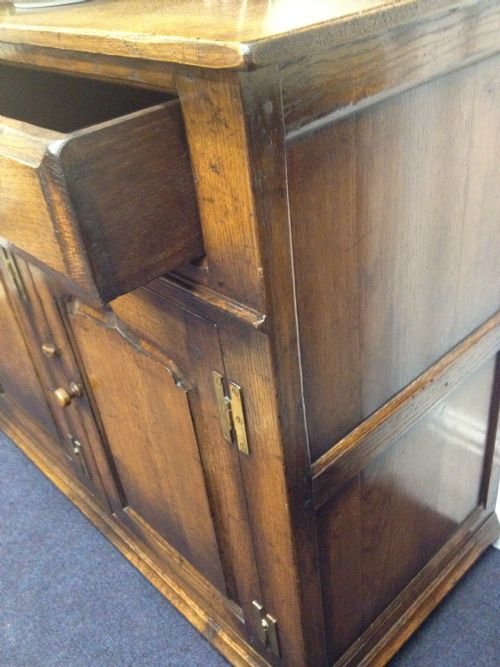 Solid Oak  Georgian Style Dresser  View III