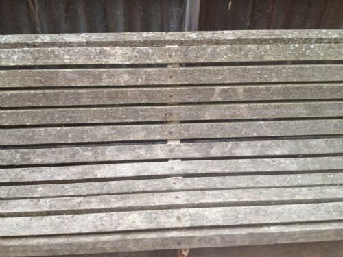 Welsh Victorian Cast Iron garden Bench View V