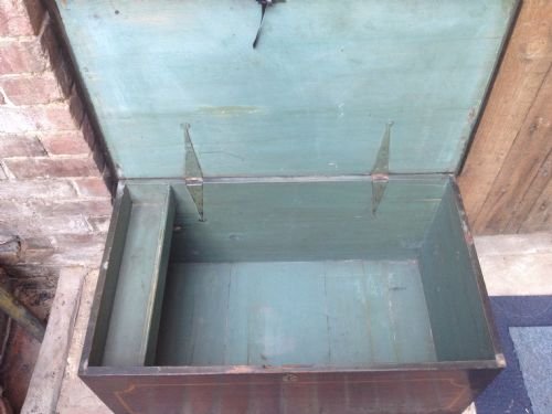 Victorian Painted Pine Trunk Chest View III