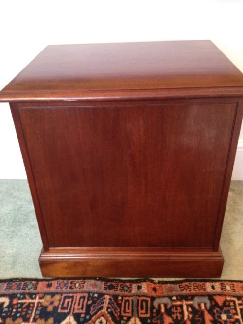 Solid Walnut Collectors or Specimen Chest View III