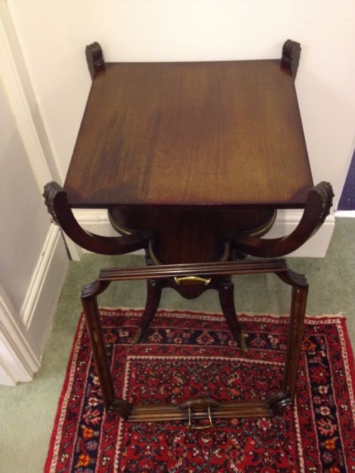 Edwardian Mahogany Butlers Tray Table View III