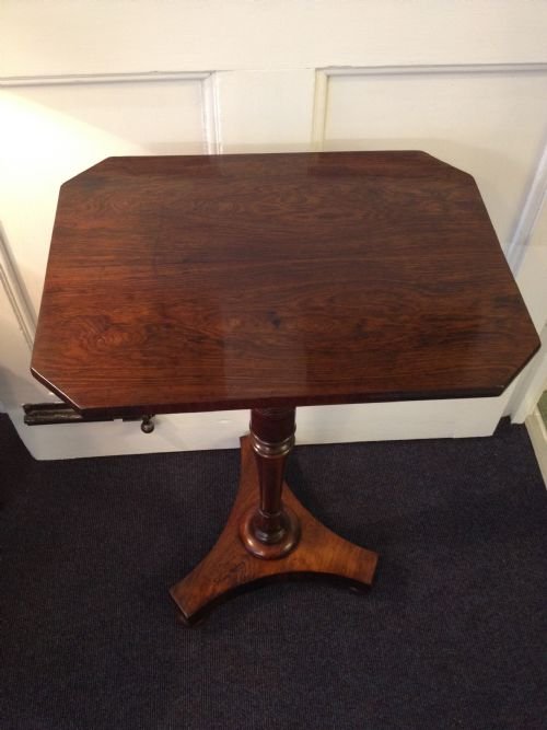 William IV Rosewood Wine Table