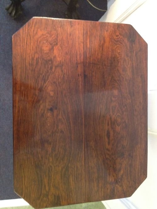 William IV Rosewood wine Table View II