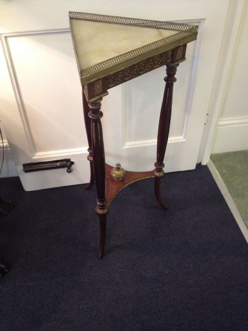 Victorian French Gilt Mounted Plant Stand -Jardiniere View V