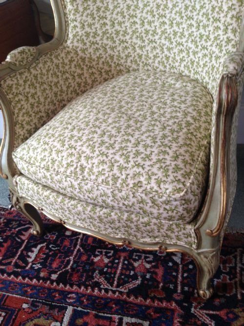 Pair Of 19thc French Painted Armchairs View V