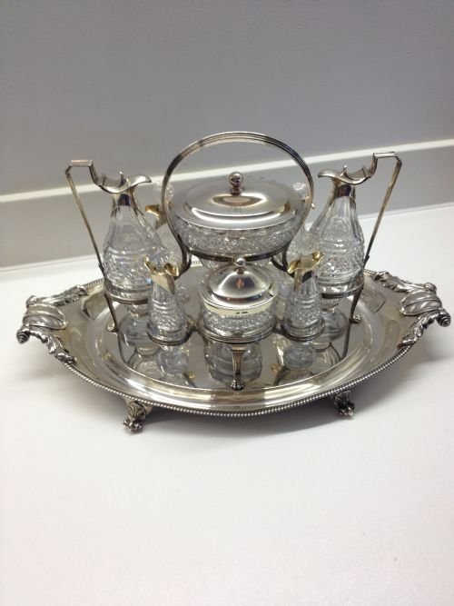 Paul Storr Silver Cruet Set 1802