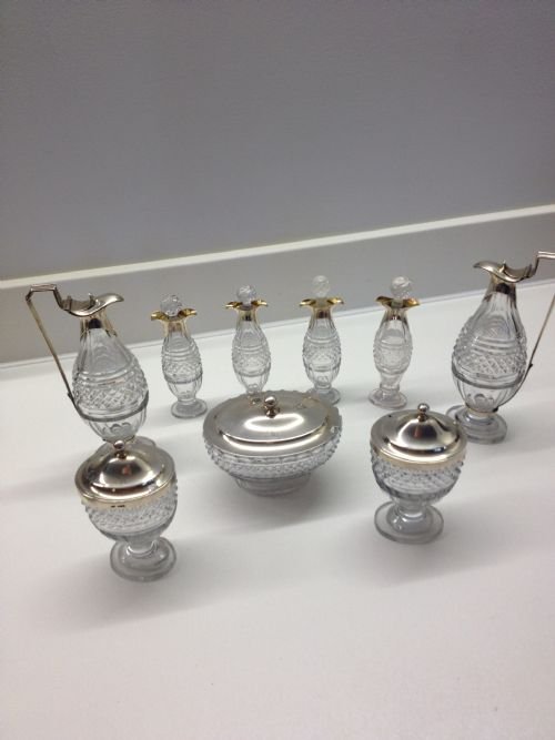PAUL STORR SILVER CRUET SET 1802 View III