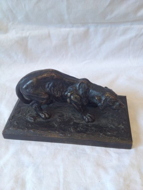 19th Century French Bronze Panther