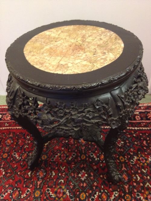 A Fabulous Quality Chinese Hardwood Padouk Stand