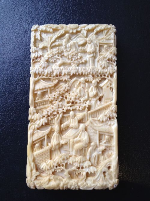 Chinese (Cantonese ) Ivory Card Case