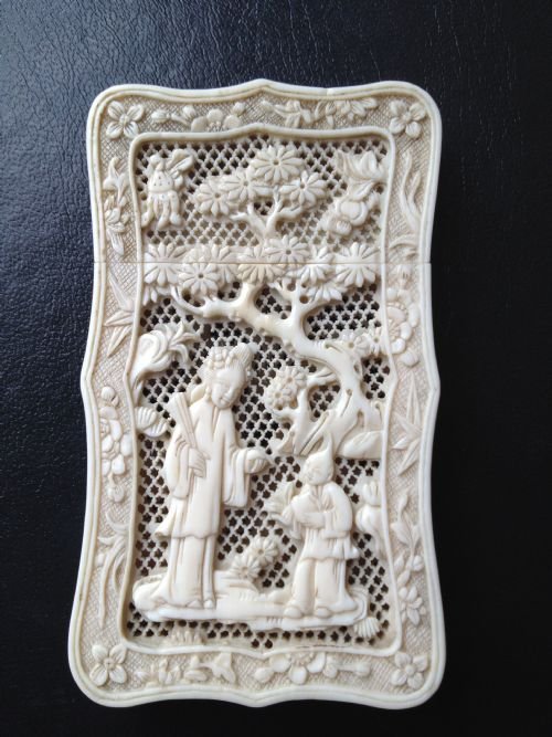 Chinese (Cantonese ) Ivory Card Case