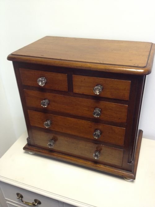 Victorian Mahogany Apprentice/collectors Chest