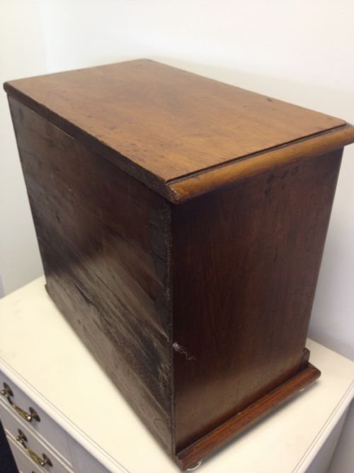 VICTORIAN MAHOGANY APPRENTICE/COLLECTORS CHEST View III